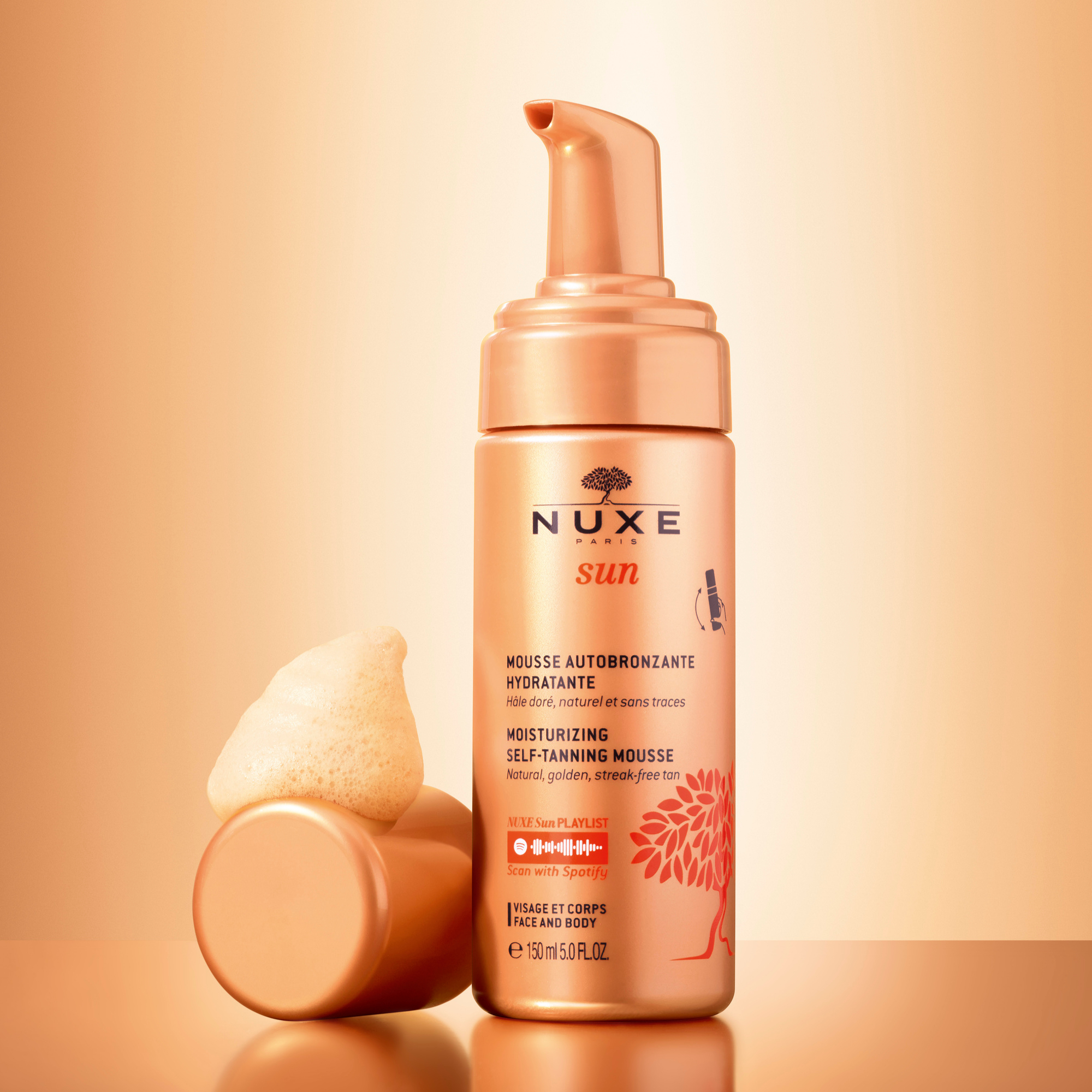 Nuxe Sun Espuma Autobronzeadora 150ml